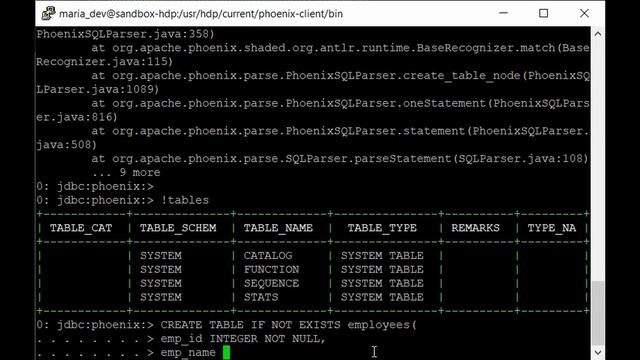 Setting up Apache Phoenix and query HBase using it | Big Data Hadoop Tutorial | Lecture 37 смотреть онлайн