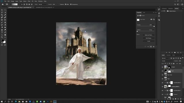 Dramatic Photo Manipulation - Photoshop Tutorial смотреть онлайн