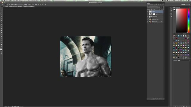 Photoshop Tutorial: The Colossus Effect! смотреть онлайн