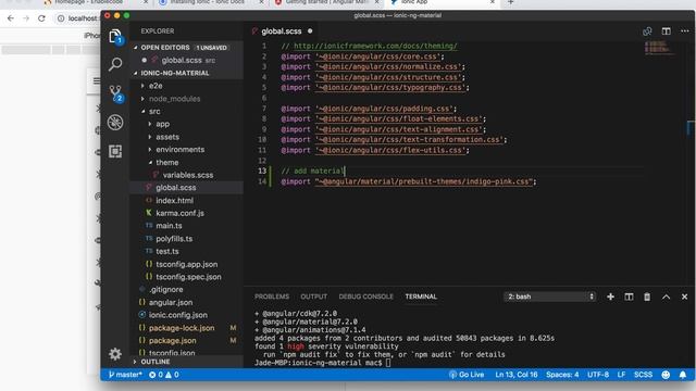 Angular Material with Ionic 4 смотреть онлайн