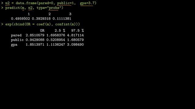 3 Ordinal Logistic Regression Example смотреть онлайн