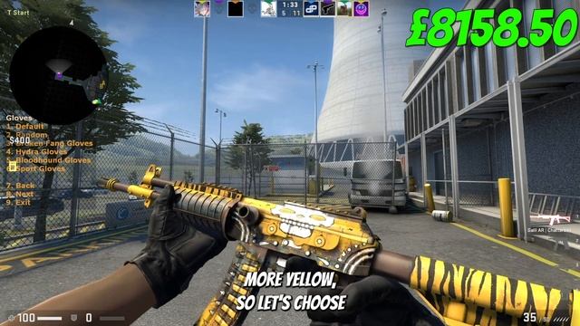How Much Does an ALL GOLD Inventory Cost?! (CSGO/CS2) смотреть онлайн