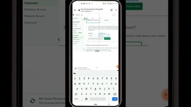 How Create Mongo Db URL