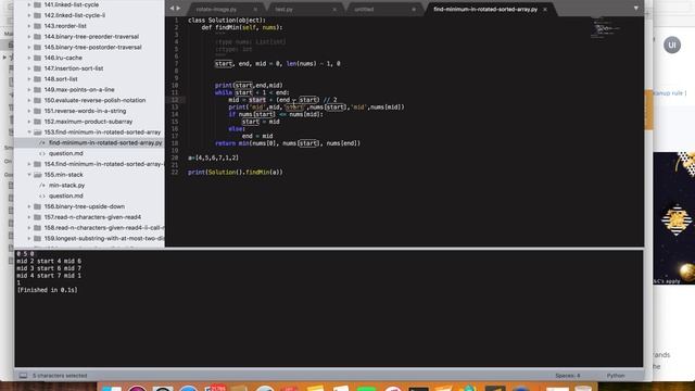 LeetCode 153. Find Minimum in Rotated Sorted Array смотреть онлайн