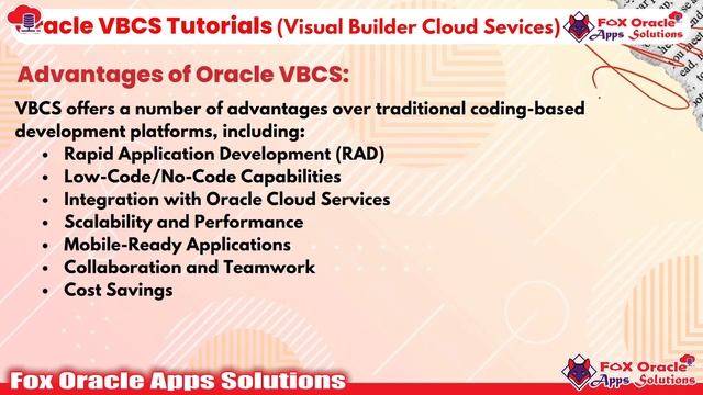 2. What is VBCS? | Introduction to Visual Builder Cloud Services | VBCS Key Features смотреть онлайн