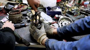 Ремонт генератора Mitsubishi, lancer x, ASX, Outlander Разборка и сборка генератора.