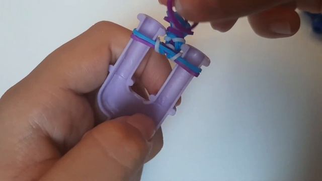 Плетение из резиночек Rainbow loom браслет "Рыбий хвост наизнанку" ? The Nikita looms✅ смотреть онлайн