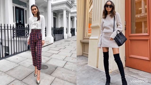 40+ street style outfit ideas lookbook | winter street style outfits 2020 | Red Fashion Chic смотреть онлайн