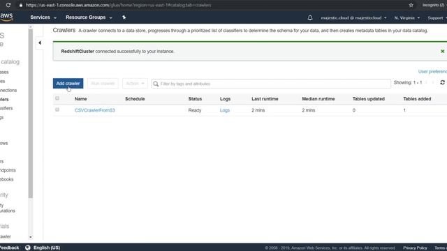 Importing CSV files from S3 into Redshift with AWS Glue смотреть онлайн