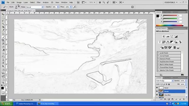 Photoshop Tutorials - Photoshop WaterColor & Water Painting Effect - Photoshop Tutorial смотреть онлайн