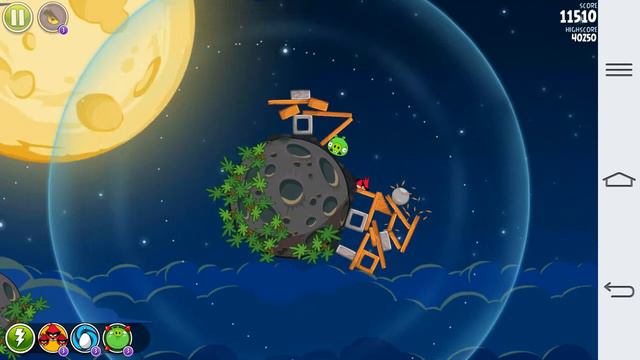 Angry Birds Space 1-7 Pig Bang Tutorial Walkthrough 3 Stars смотреть онлайн