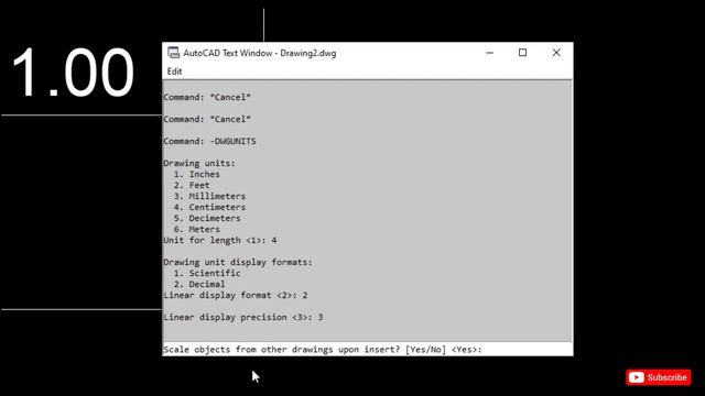 AutoCAD Tip : How to Convert Inches Unit Drawing to Centimetre? смотреть онлайн