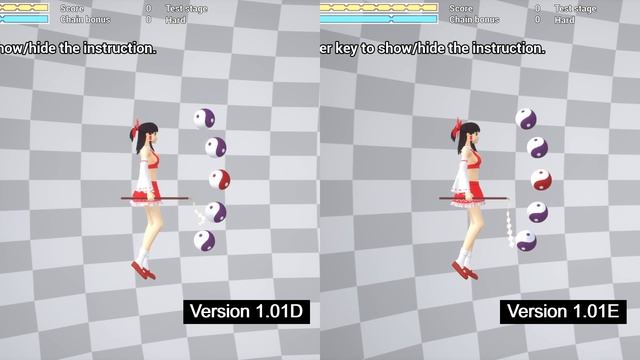 Touhou Multi Scroll Shooting 2 version 1.01E. Hair physics simulation is improved. смотреть онлайн