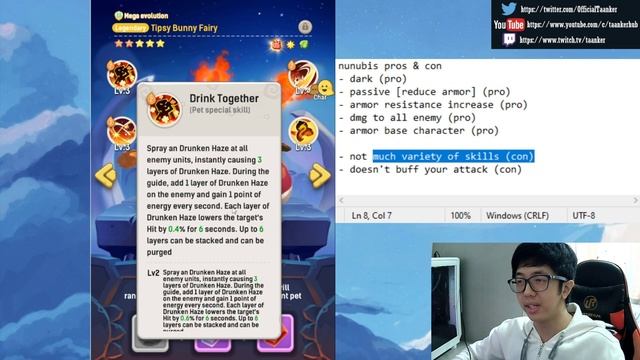 Ulala Idle Adventure - Nunubis skills guide & class recommended смотреть онлайн