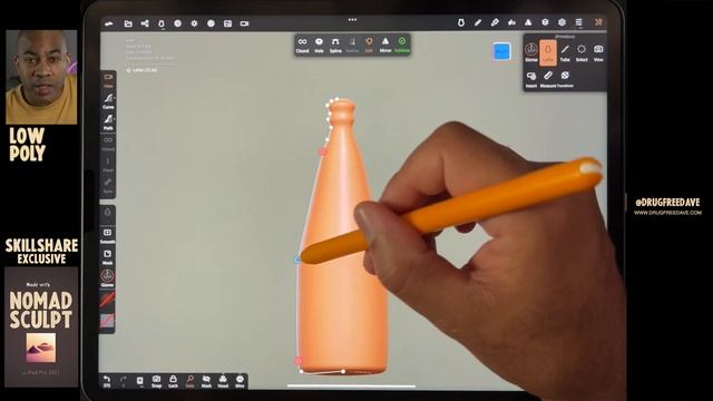 3D Isometric Diorama in Nomad Sculpt | Skillshare Exclusive Tutorial смотреть онлайн