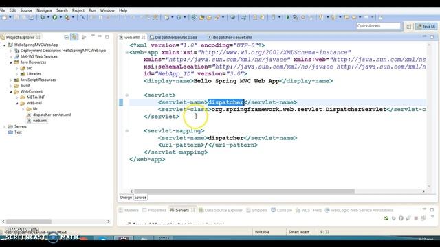 1.Spring MVC Hello World–XML config based example смотреть онлайн