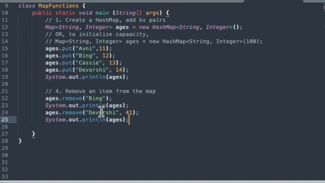 Java: HashMaps Intro Tutorial смотреть онлайн