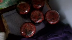 Заготовки . Компот малино- ежевичный.