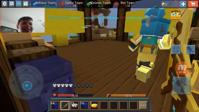 Spielen mit Spiros Blockman Go 1.11.9 смотреть онлайн