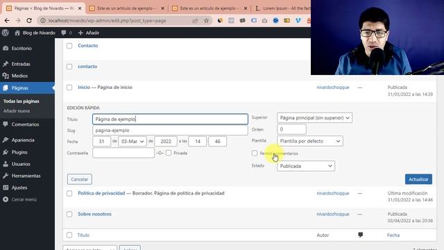 Cómo Desactivar los COMENTARIOS en WordPress ? PASO A PASO смотреть онлайн