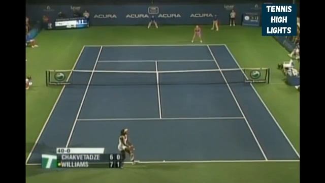 【60fps】Anna Chakvetadze v. Venus Williams | San Diego 2007 QF Highlights смотреть онлайн