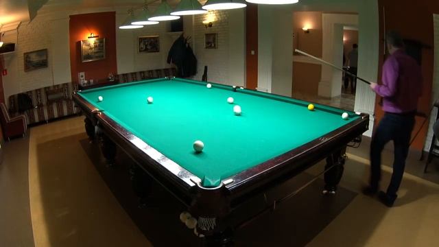 Биллия 8 шаров в исполнении Владимира в партии в омку смотреть онлайн