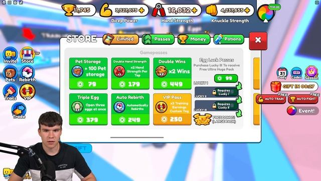 *NEW* ALL WORKING LEAGUES UPDATE CODES FOR ARM WRESTLE SIMULATOR! ROBLOX ARM WRESTLE SIMULATOR CODE смотреть онлайн