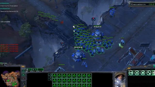 Starcraft 2 Wings of Liberty Campaign mission #3 (Zero Hour) for beginners смотреть онлайн