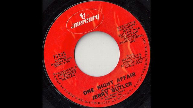 JERRY BUTLER: "ONE NIGHT AFFAIR" [J*ski Disco Extended] смотреть онлайн