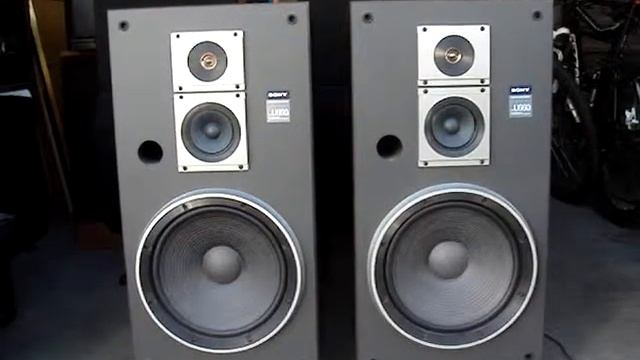 SONY SS-U660A Floor Tower 3-Way Speaker System 160W 8 OHMS made in USA смотреть онлайн