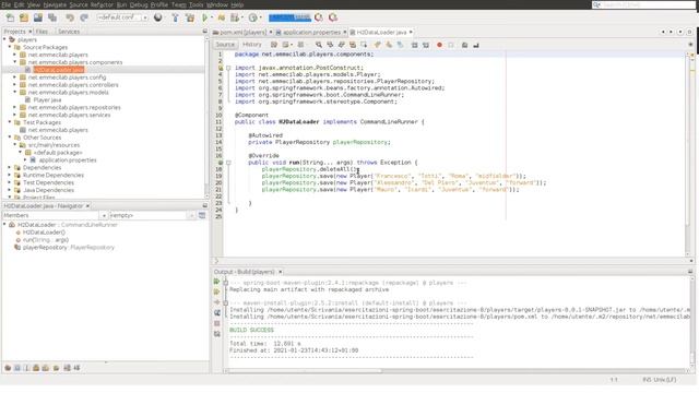 ESERCITAZIONI SPRING BOOT #8 | H2 un database in-memory смотреть онлайн