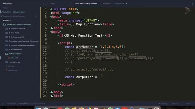 #14 ReactJS for Frontend Developers in Bangla - map function смотреть онлайн