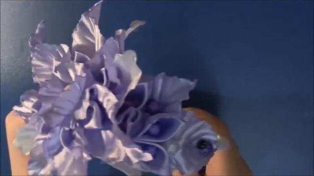 Цветы из лент МК Ободок Выпускной в садике. Часть 2/DIY смотреть онлайн