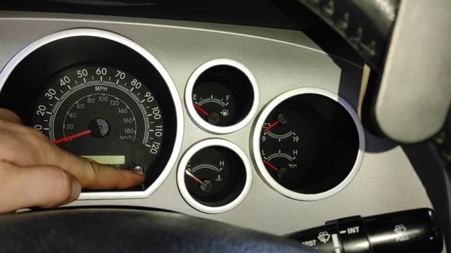 MAINT REQD сброс на Toyota смотреть онлайн