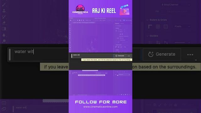 Photoshop in its new style with generative fill #photoshop #tutorial #editing смотреть онлайн