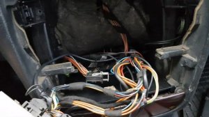 Как снять замок зажигание Mersedes-bens w220