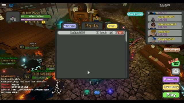 Roblox part 61, full HD. Roblox Dungeon Quest live, UnderWorld wave defense. TD Games. смотреть онлайн