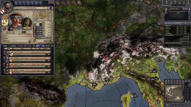Crusader Kings 2 Lets play Salerno 17 смотреть онлайн
