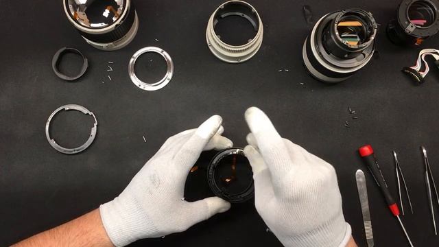 How to repair Canon lens EF 70-200 F2.8 L USM I - Focus problem (Dust inside the USM) смотреть онлайн