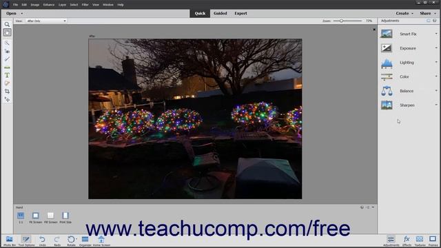 Learn How to Use Quick Edit Mode in Adobe Photoshop Elements 2022: A Training Tutorial смотреть онлайн