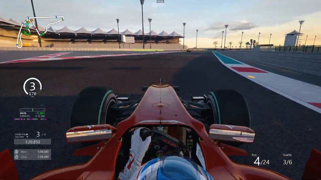 Assetto Corsa 2024 RSS Formula V8 2010 F1 2010 Fernando Alonso Ferrari F10 Yas Marina Carrera смотреть онлайн