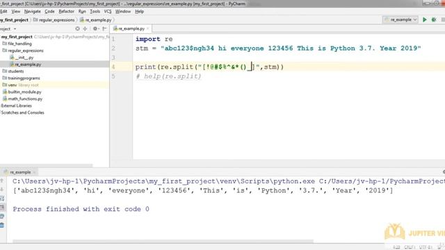 14.5 Split and Sub Function | Regular Expressions | Learn Python Programming Step by Step Tutorial смотреть онлайн
