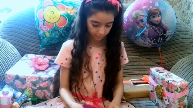 ❤Большой сюрприз на день рождения от сестры и родителей❣❤/Распаковка подарков на День Рождения / смотреть онлайн