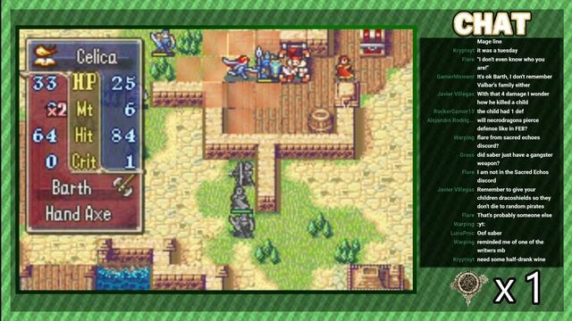 Celica Route! Sacred Echoes - Fire Emblem Shadows of Valentia for the GBA смотреть онлайн