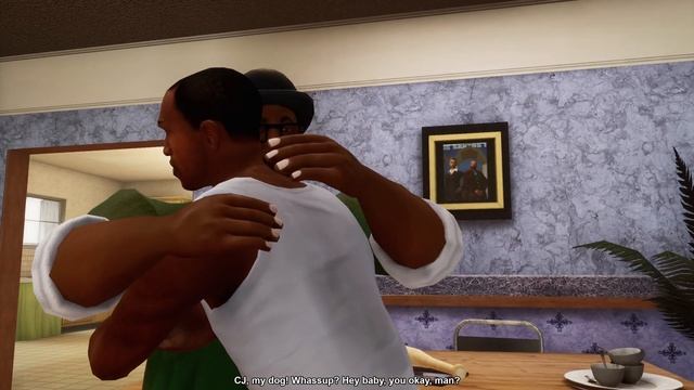 GTA San Andreas Definitive Edition - "You Picked The Wrong House Fool" Scene (4K Remastered) смотреть онлайн