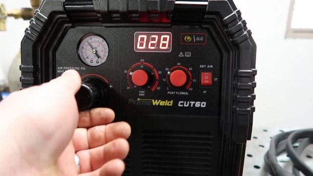 Primeweld Cut 60 plasma cutter ( Dual voltage 110v or 220) смотреть онлайн