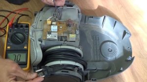 Простой ремонт пылесоса Samsung SC5250.