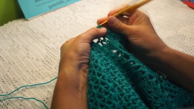 Вязание рукава, для кофточки -реглан 3ч,crochet blouse (В № 167) смотреть онлайн