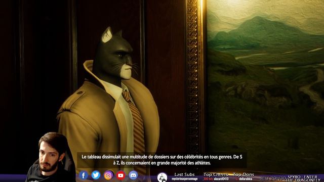 Inspecteur Chachat continue l'enquête ! BLACKSAD #2 смотреть онлайн