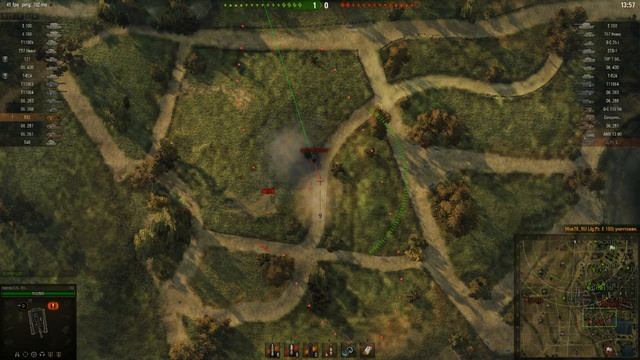 World of Tanks Шот + сообщение майла на т92 (царь пушке) смотреть онлайн